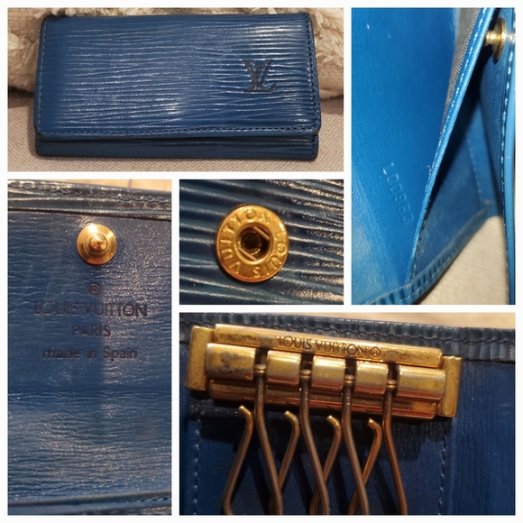 Louis Vuitton Saint Jacques Leather Tote + Wallet + Key Wallet Set Bundle - Picture 15 of 16